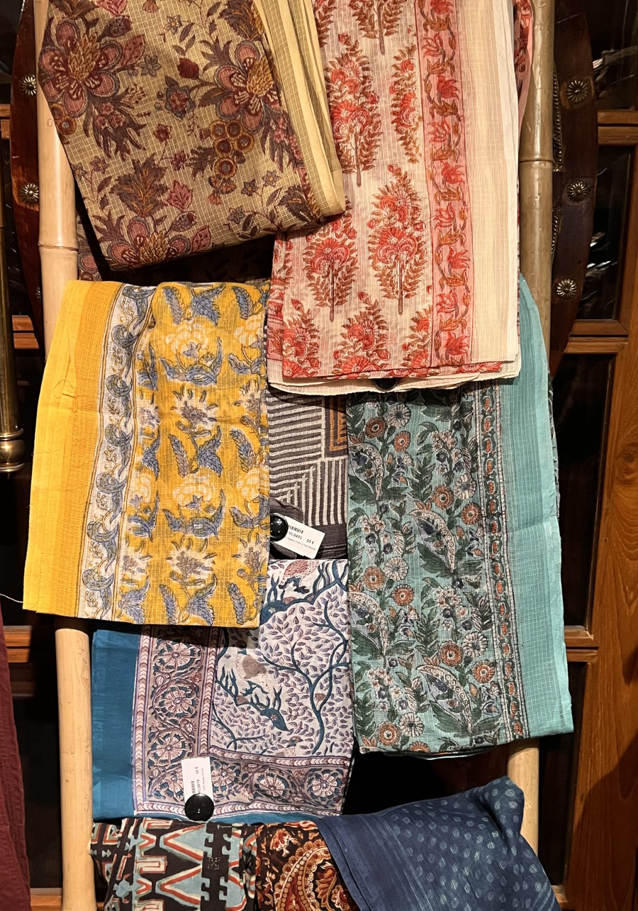 KHI Dupatta Coton & Soie 86x250