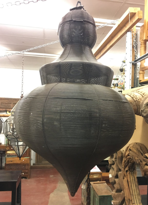 Lampe metal +- 110cm