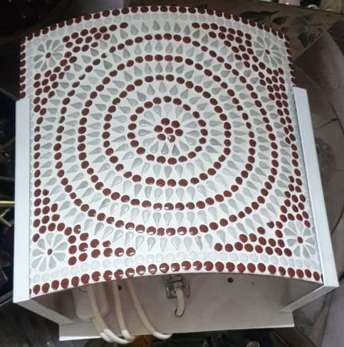 Lampe mosaique applique murale