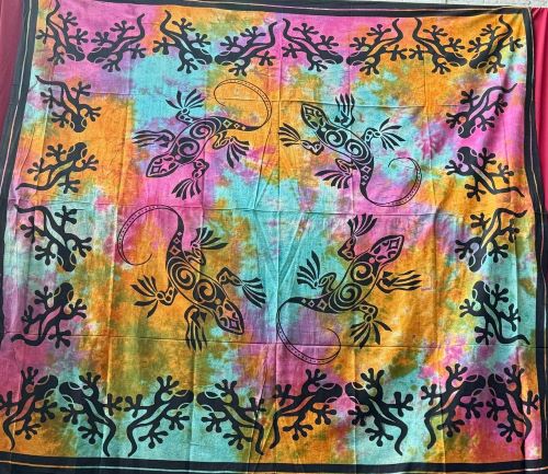mandala geant 4 salamandres & salamandres