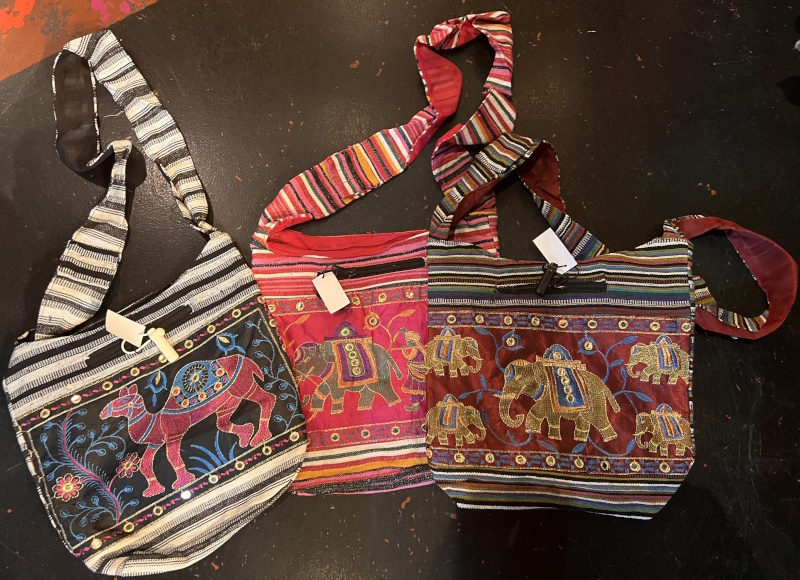 Cotton shoulderbag