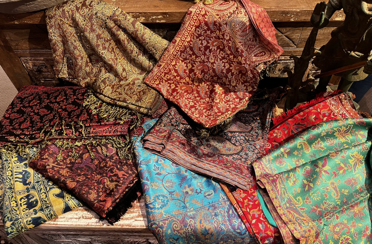 Pashmina à motifs (foulard)