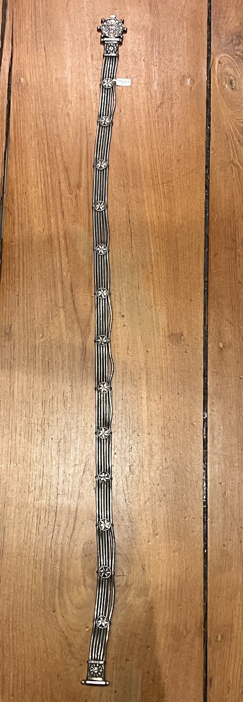 Collier argent
