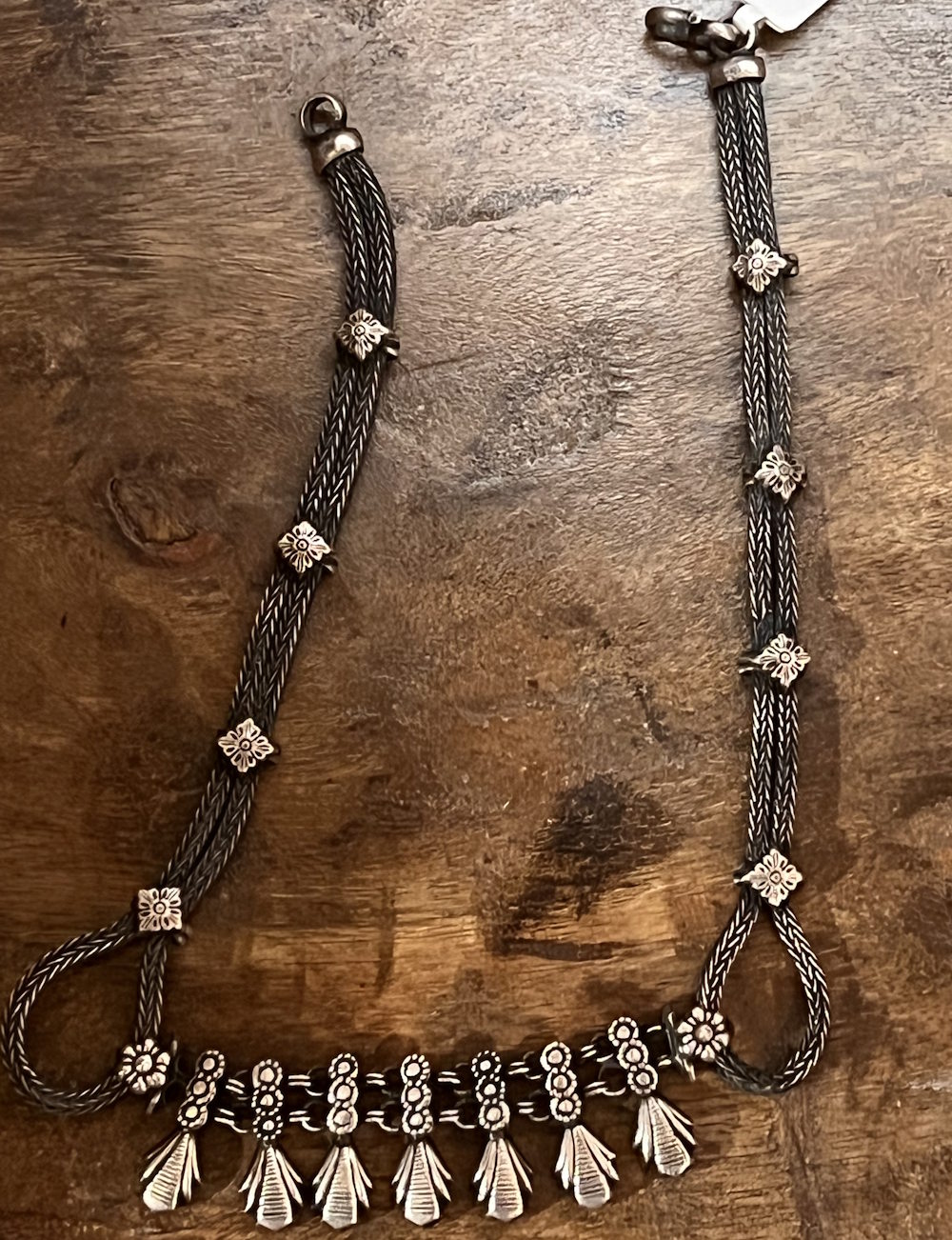 Collier argent