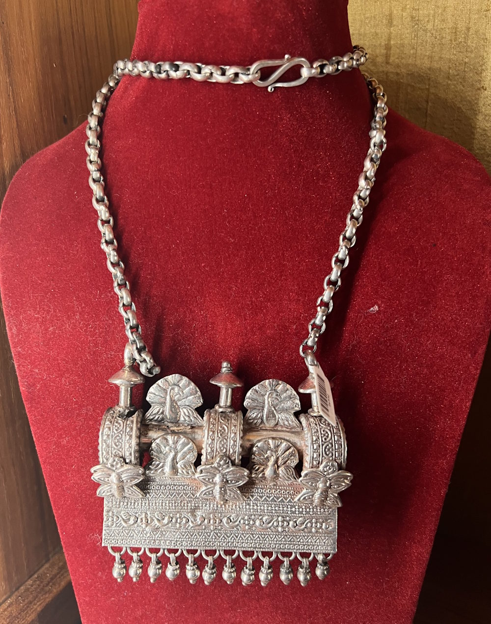 Collier argent