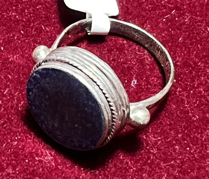 Bague argent Lapis-lazuli