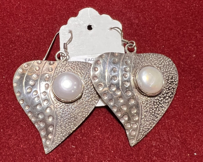 Boucle d'oreille argent