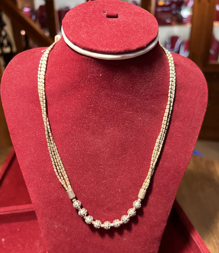 Collier argent