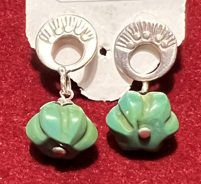 Boucle d'oreille argent