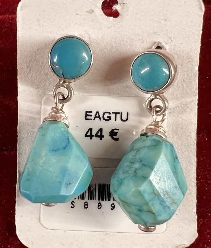 Boucle d'oreille argent