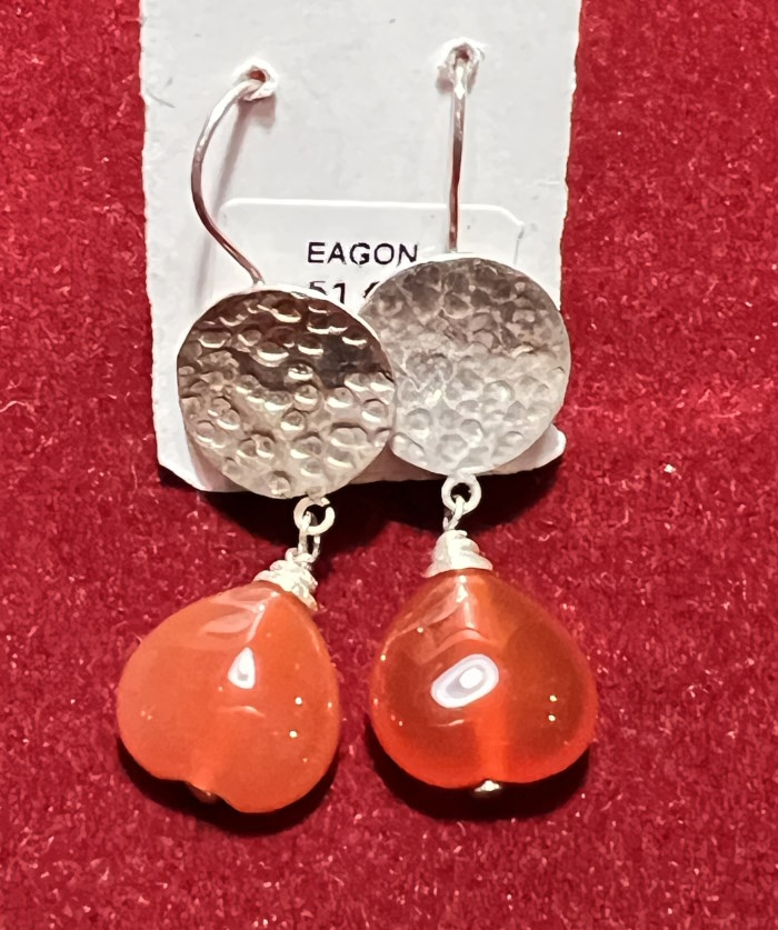 Boucle d'oreille argent