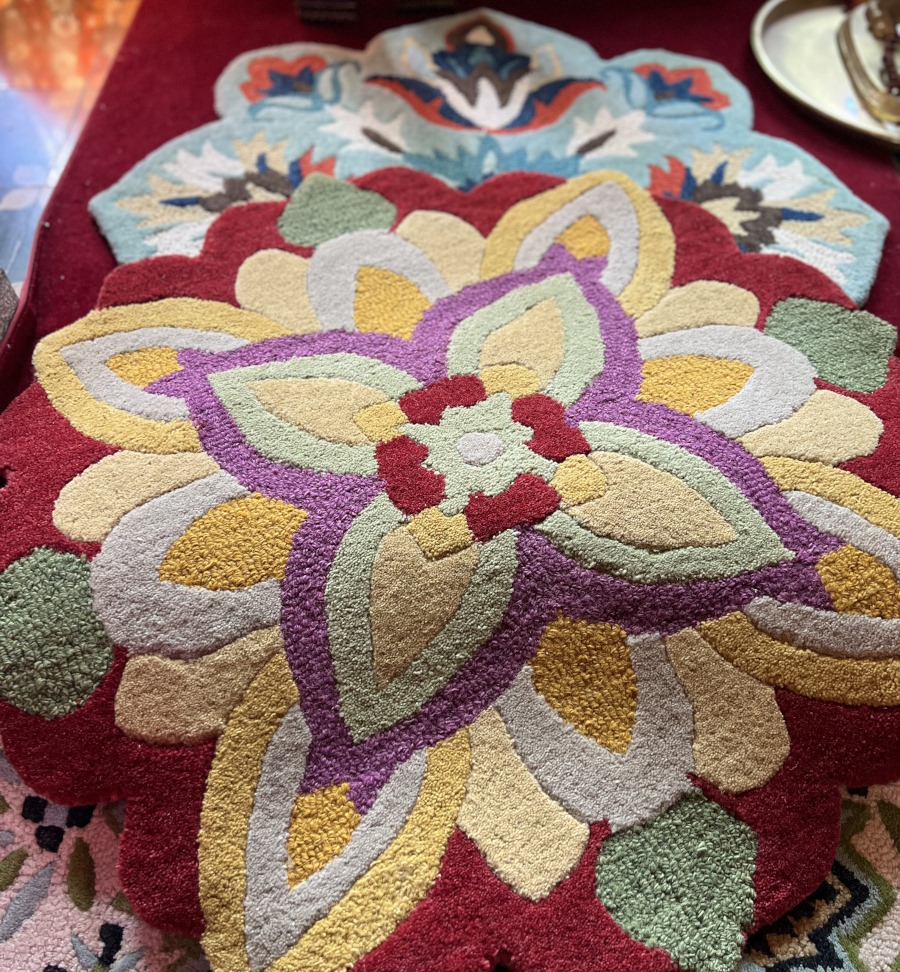 Tapis de méditation Mandala 