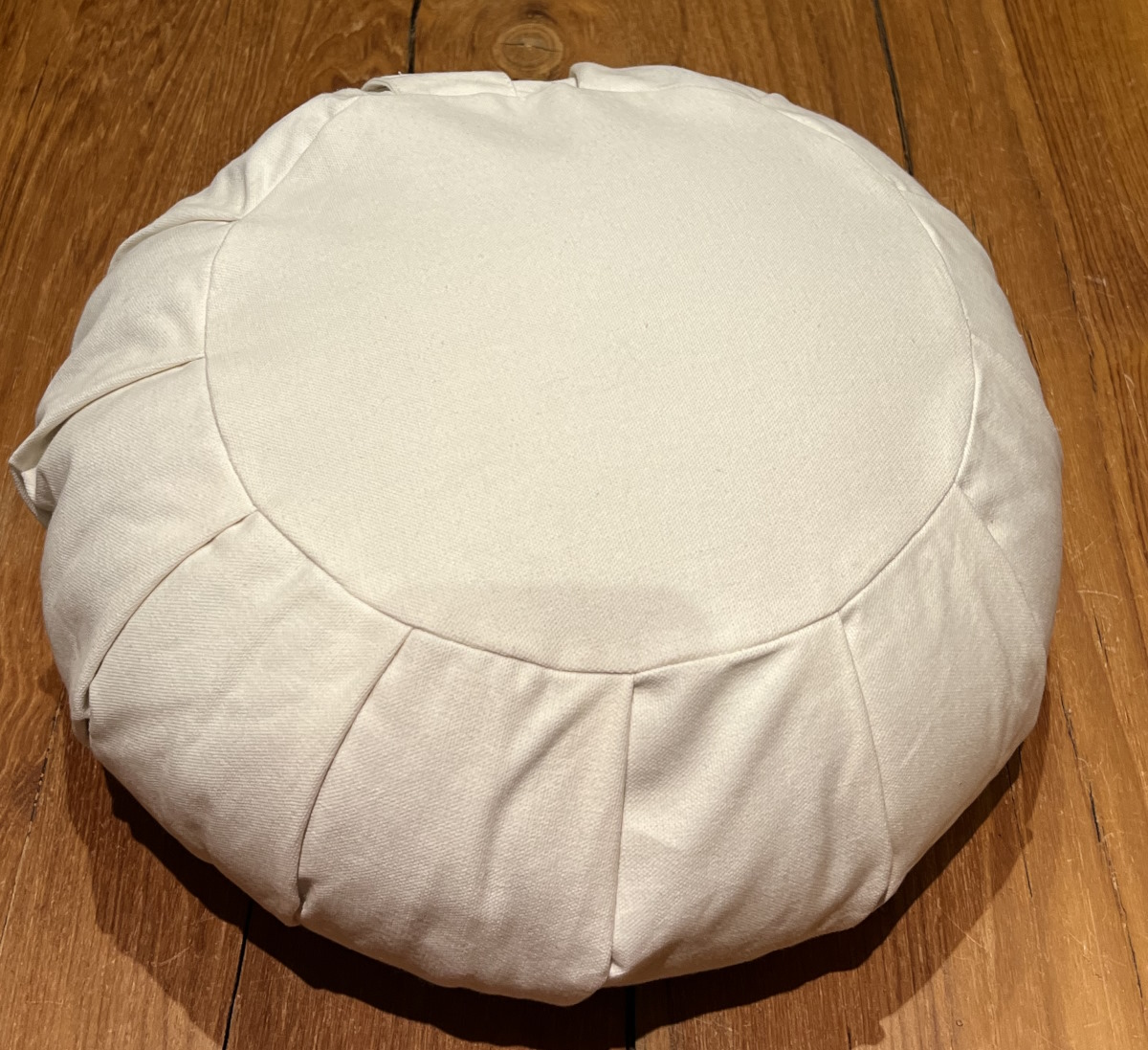 YOGA - ZAFU SARRASIN - COTON NATUREL - Diam 38 cm