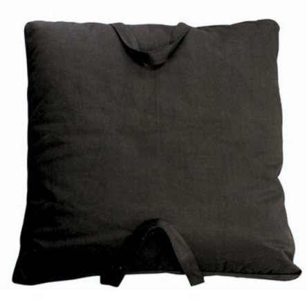 YOGA - ZABUTON KAPOK BIO - NOIR 