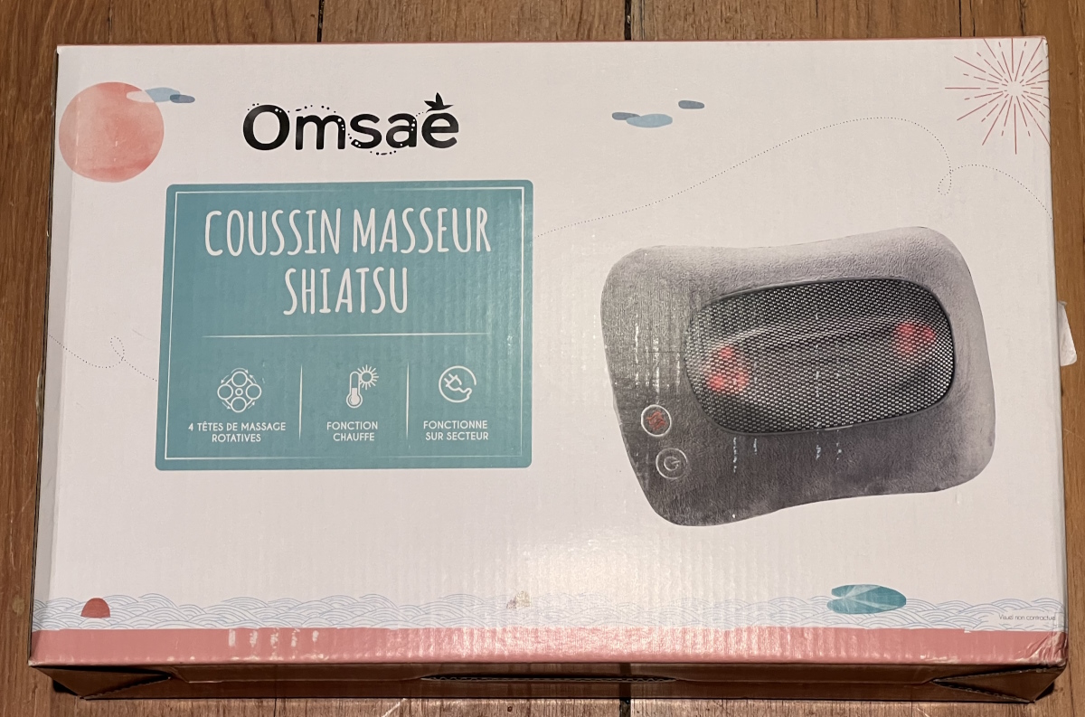YOGA - COUSSIN MASSEUR SHIATSU 4 TETES 