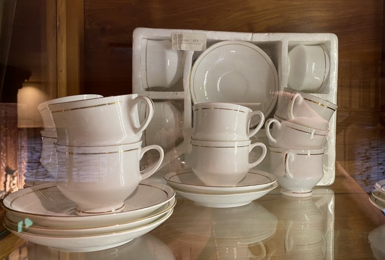 Tasses et sous-tasses Oasis