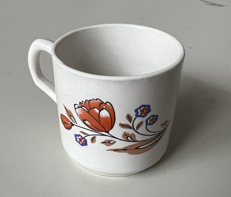 Tasses céramique avec motif
