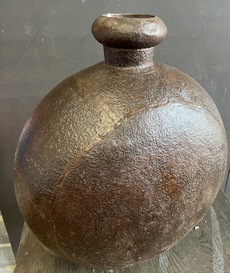 Pot metal / jarre,hauteur 60 cm
