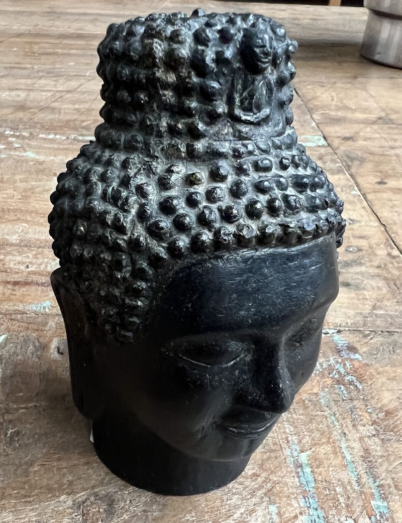 t&ecirc;te de Bouddha 13cm