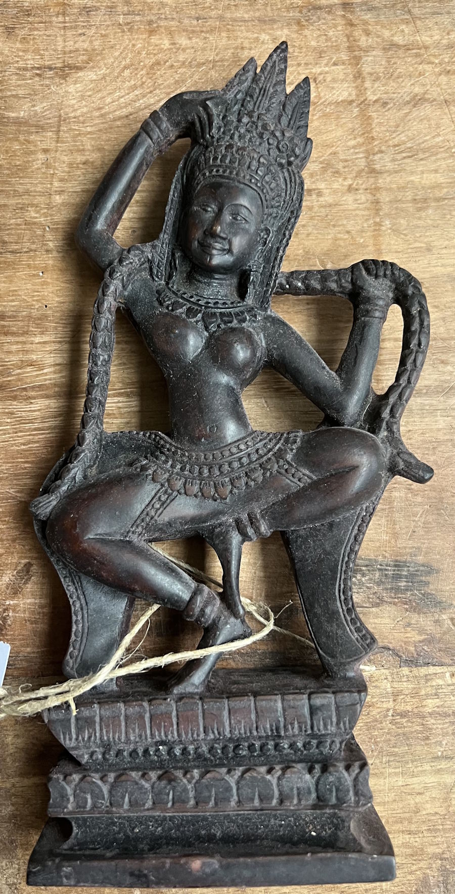 Shiva dansant en m&eacute;tal 23cm ht