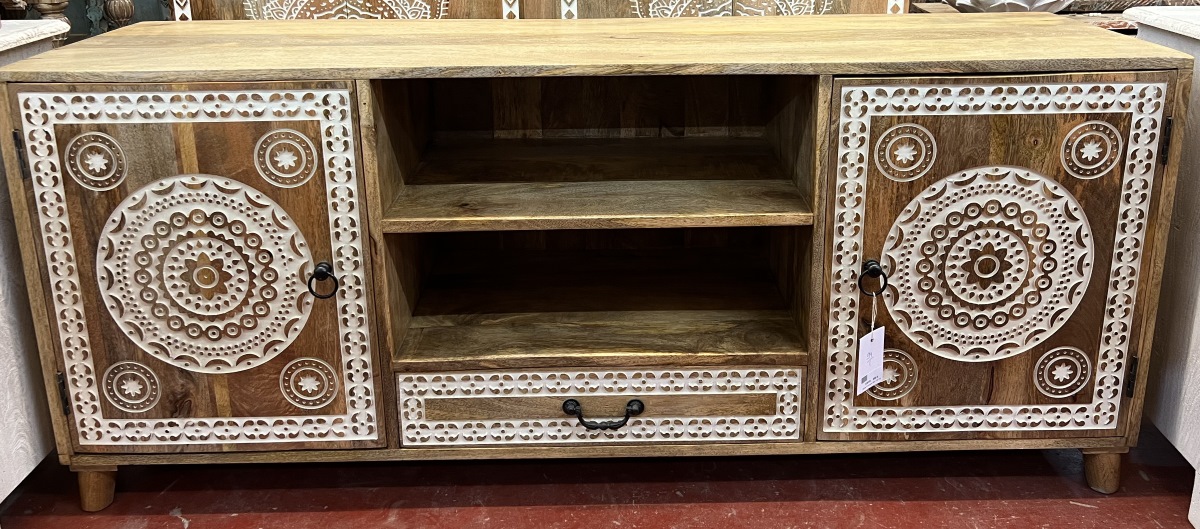 Meuble TV manguier H69x L160x P43