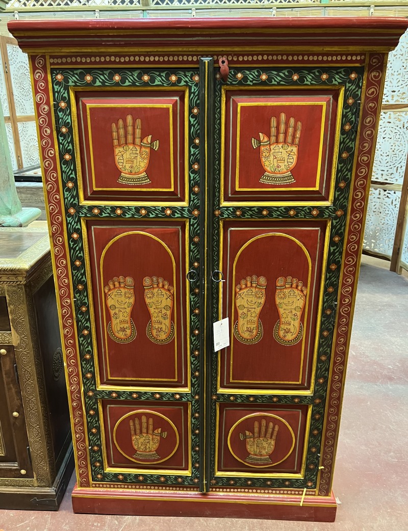 Meuble peint  H150x L90x P38