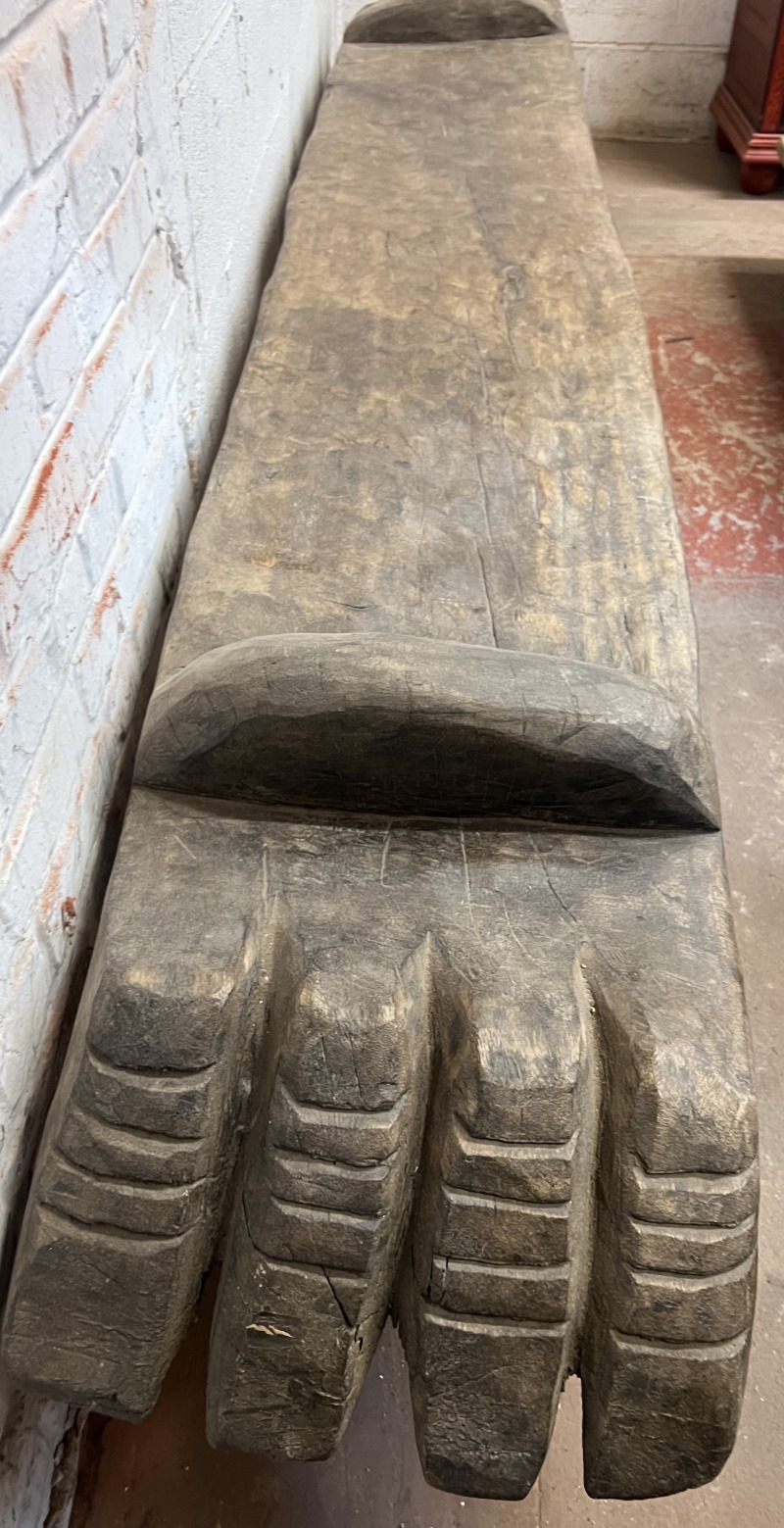 Banquette tribale Nagaland H40/L280/l42