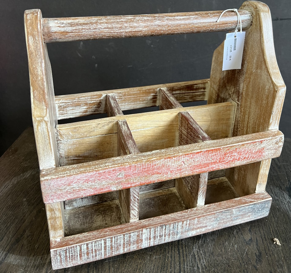 porte bouteilles bois