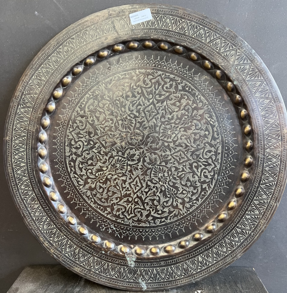 panneau métal décoratif diam 70