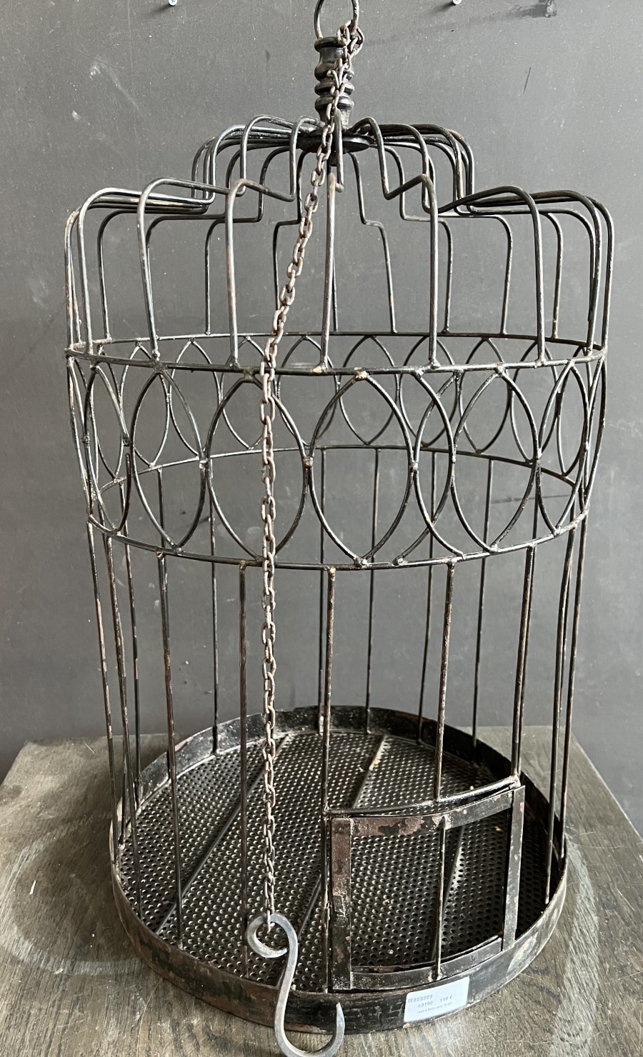 cage à fleurs déco 70 cm