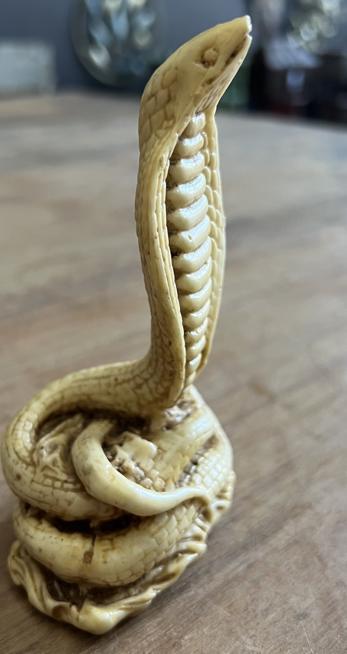 Cobra royal résine 12cm