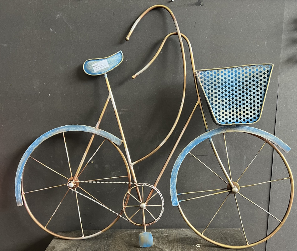 panneau mural décoratif vélo 95cm