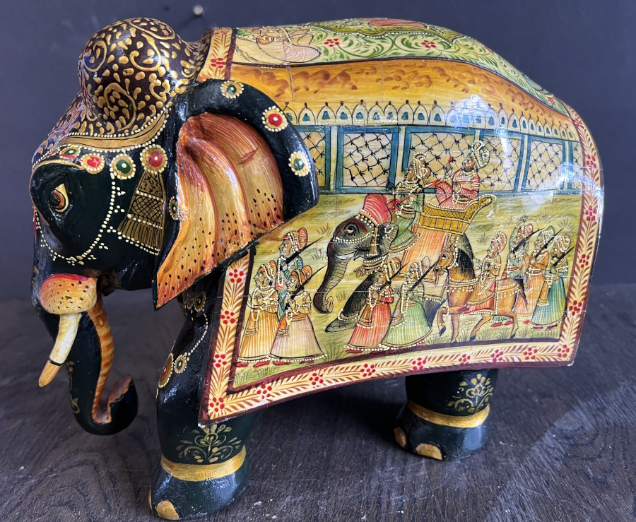 éléphant minbiature Rajasthan 22X28