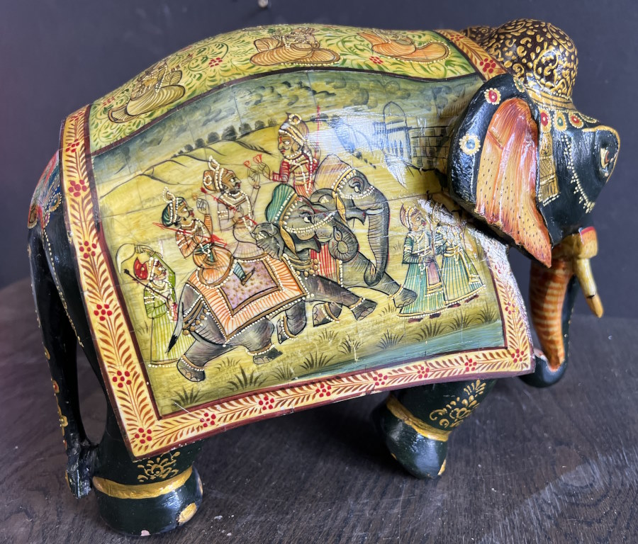éléphant minbiature Rajasthan 22X28