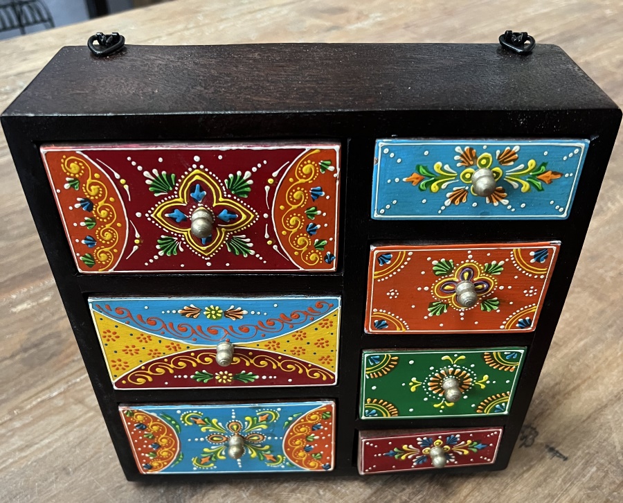 petite armoire à suspendre 6 tiroirs