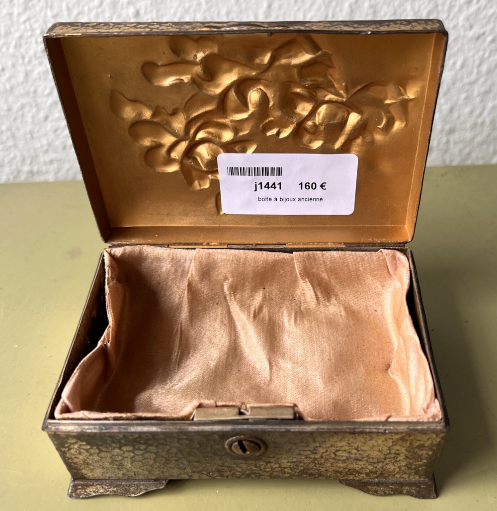 boite &agrave; bijoux  ancienne 12/9