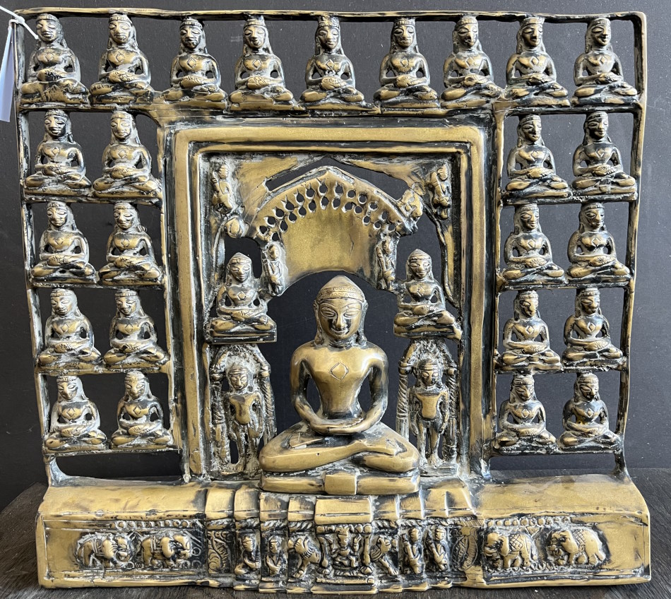 Pantheon Bouddha metal 43X40
