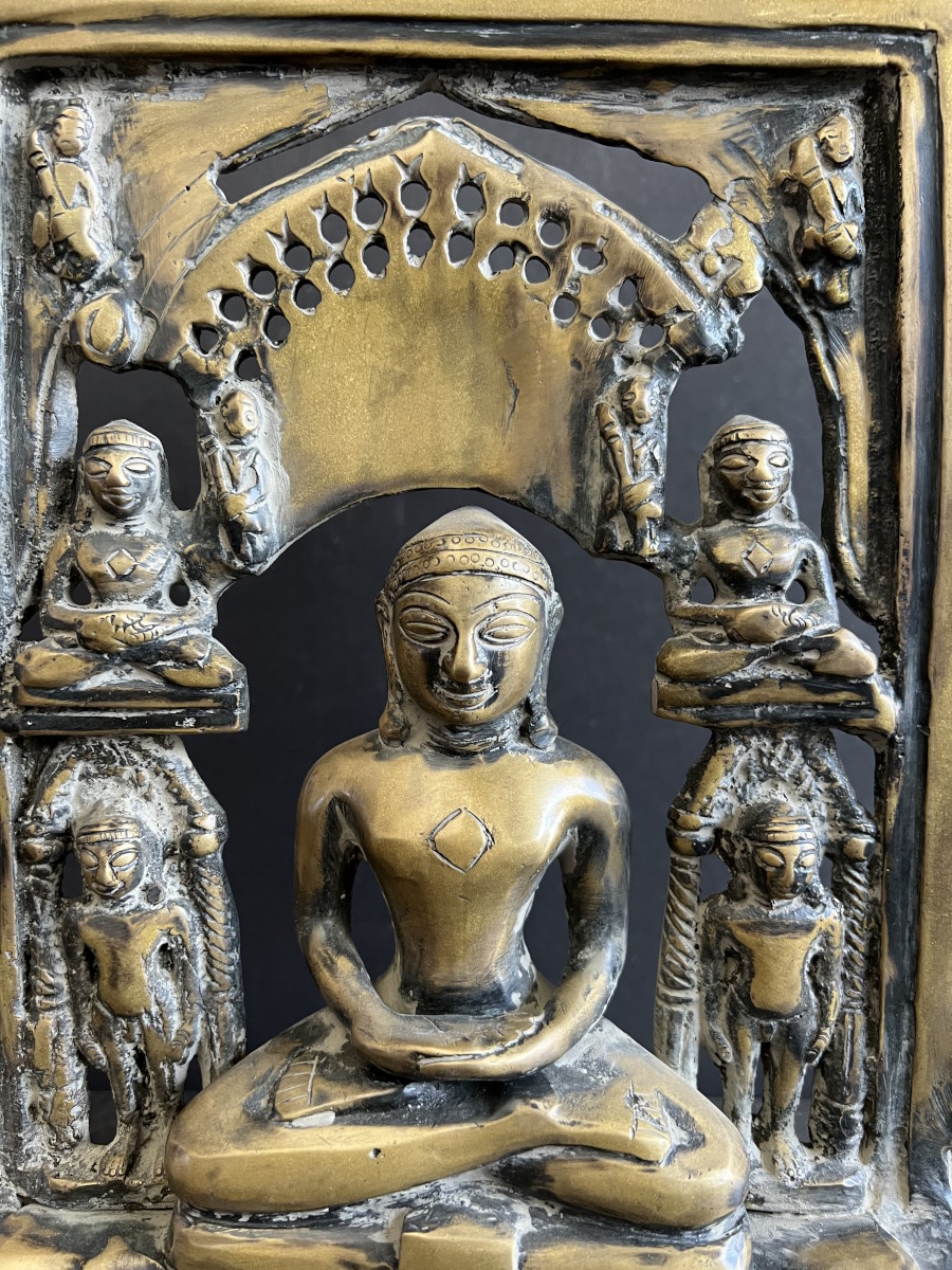 Pantheon Bouddha metal 43X40