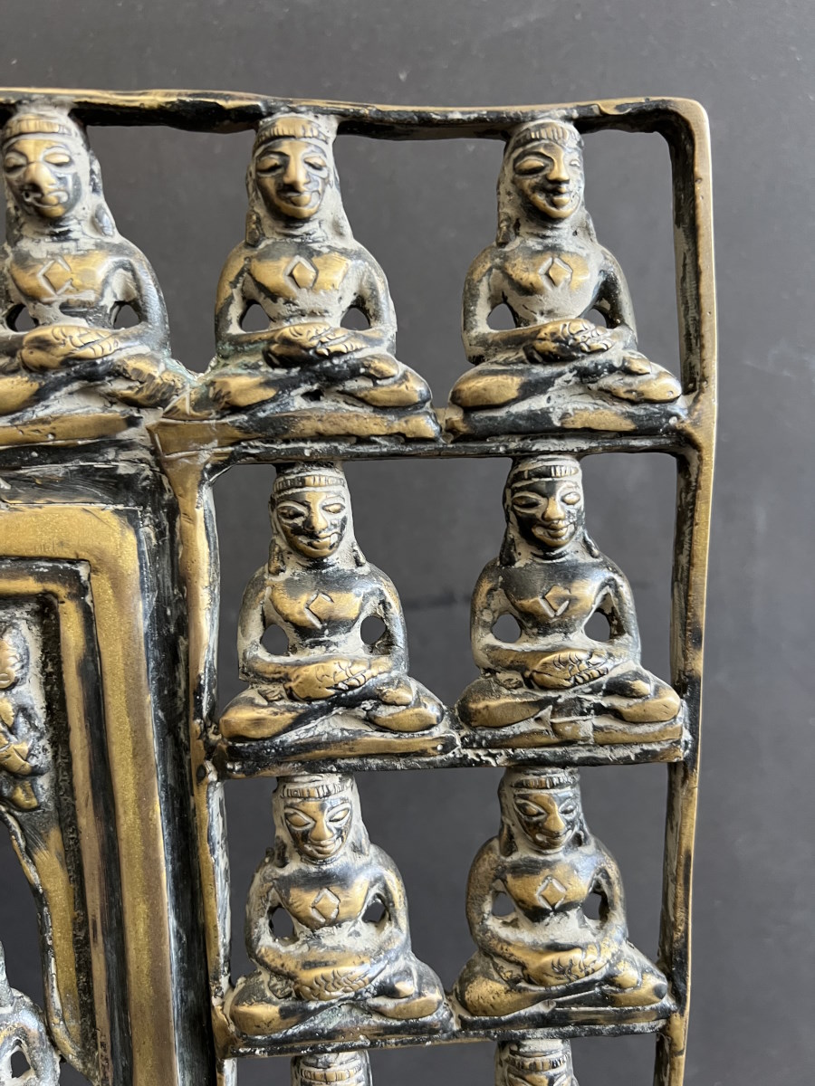 Pantheon Bouddha metal 43X40