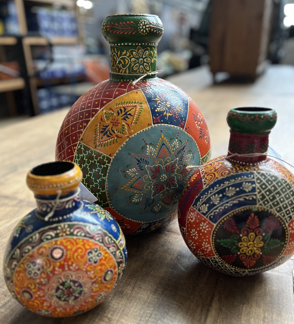pot colore  38 hauteur