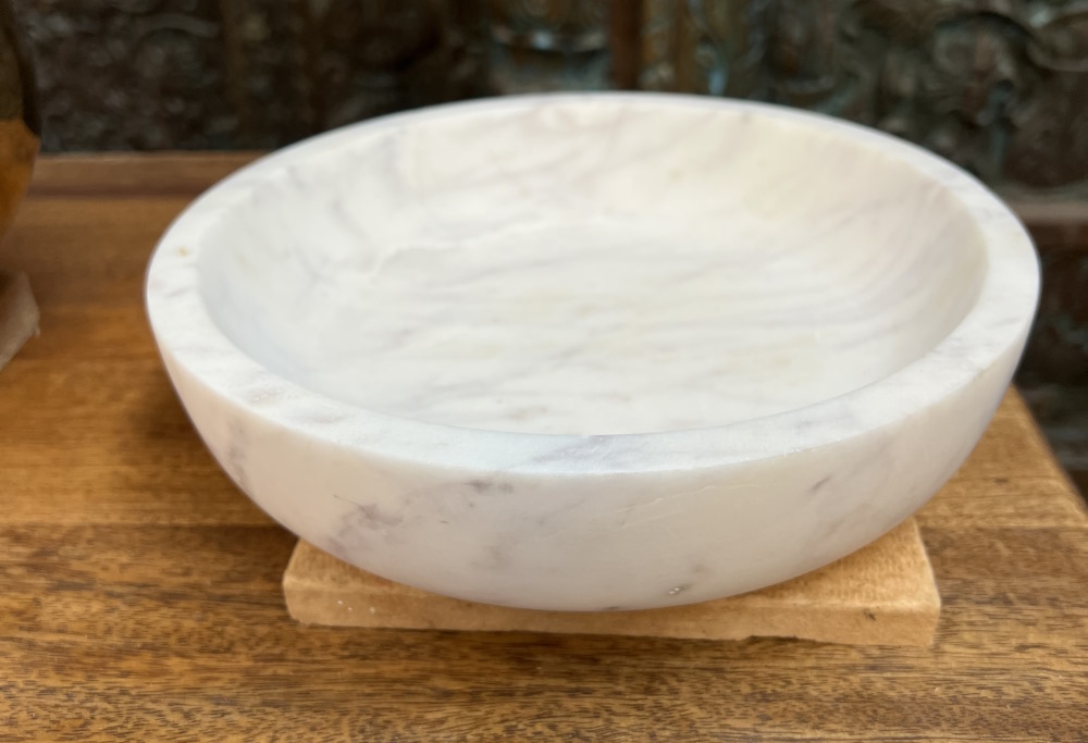 assiette marbre 22.5 diam