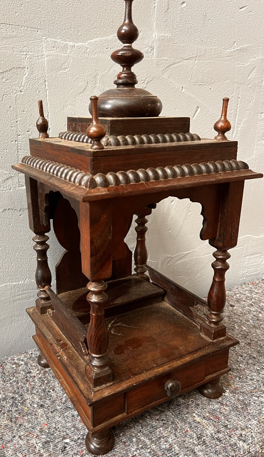 Temple ancien rosewood 65 cm ht Temple ancien rosewood 65 cm ht