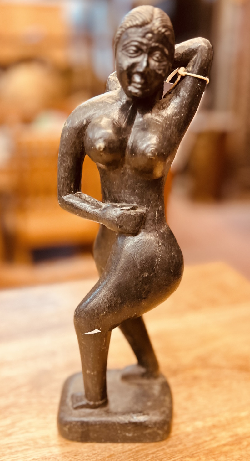 Danseuse Kerala marbre noir Danseuse Kerala marbre noir