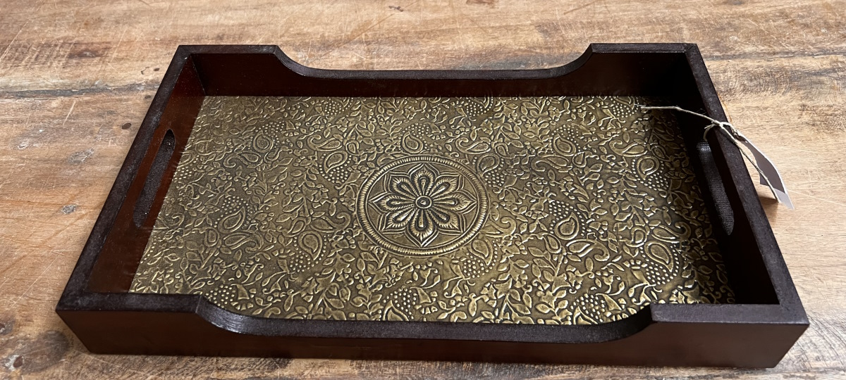 plateau laiton 23X38