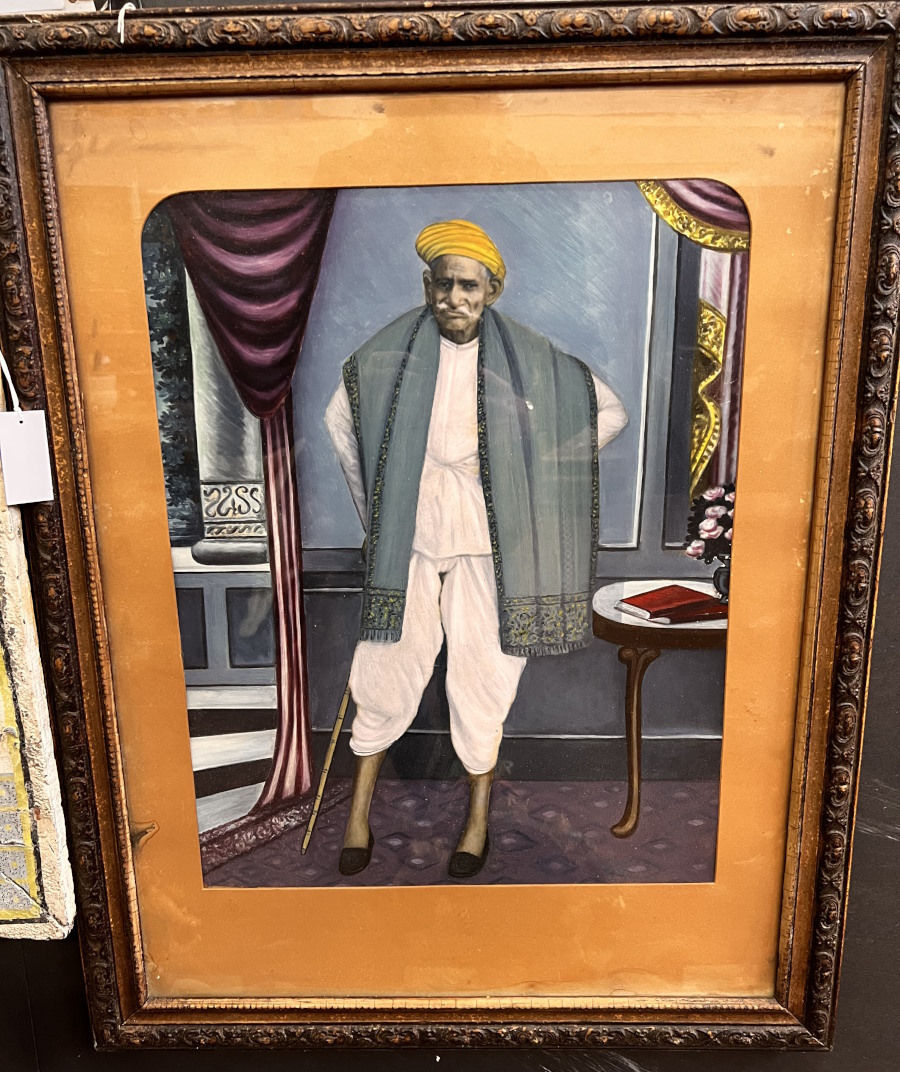 portrait Maharadja JOSHI 60X50