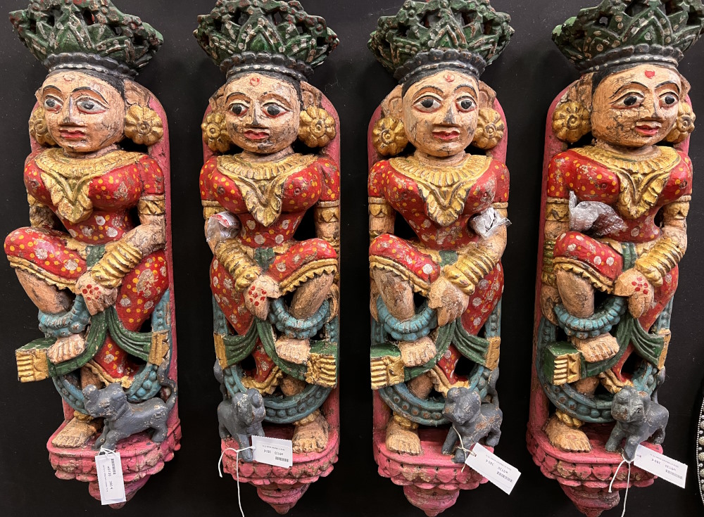 dame à l éléphant ancien 70 ht dame à l éléphant ancien 70 ht