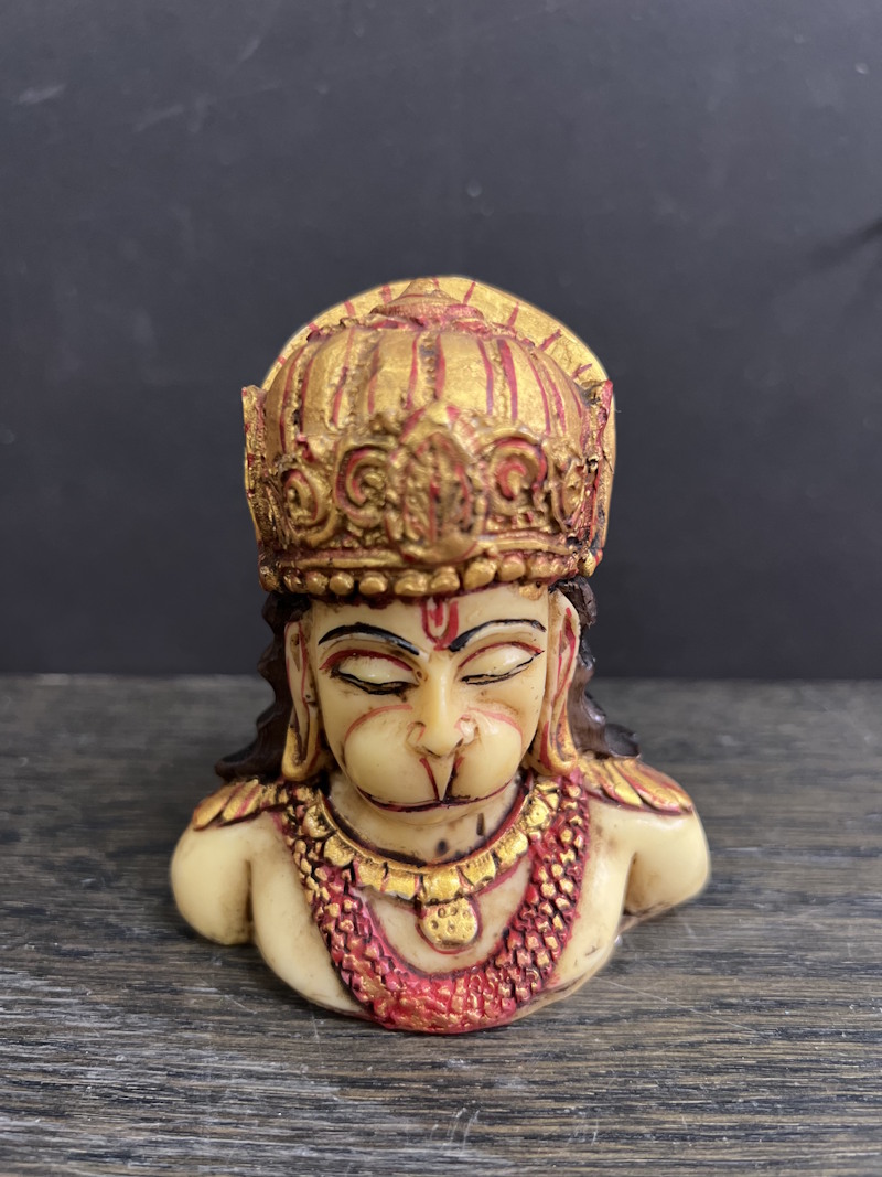 Buste de Hanuman collection miniatures 3.5X1.75X4