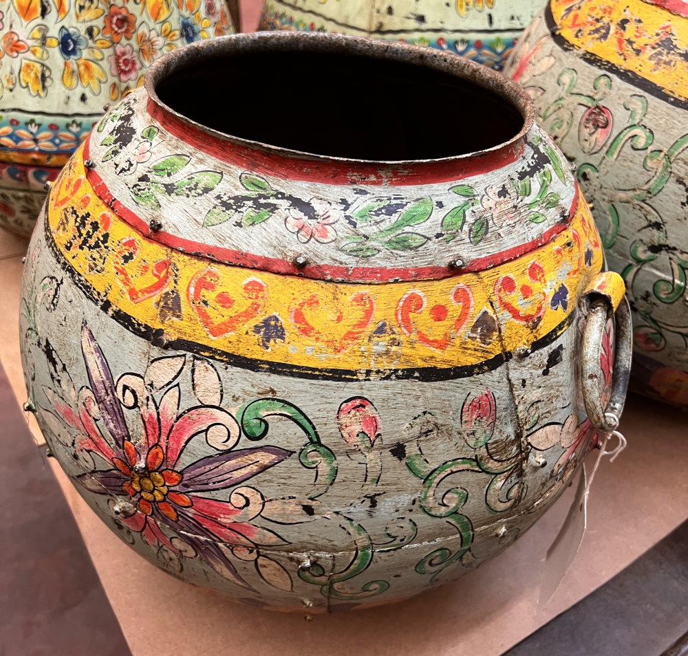 Jarre deco Rajasthan 40X35 - Pot 