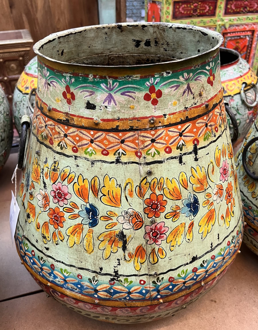 Jarre d&eacute;co Rajastrhan 46X53 - Pot 