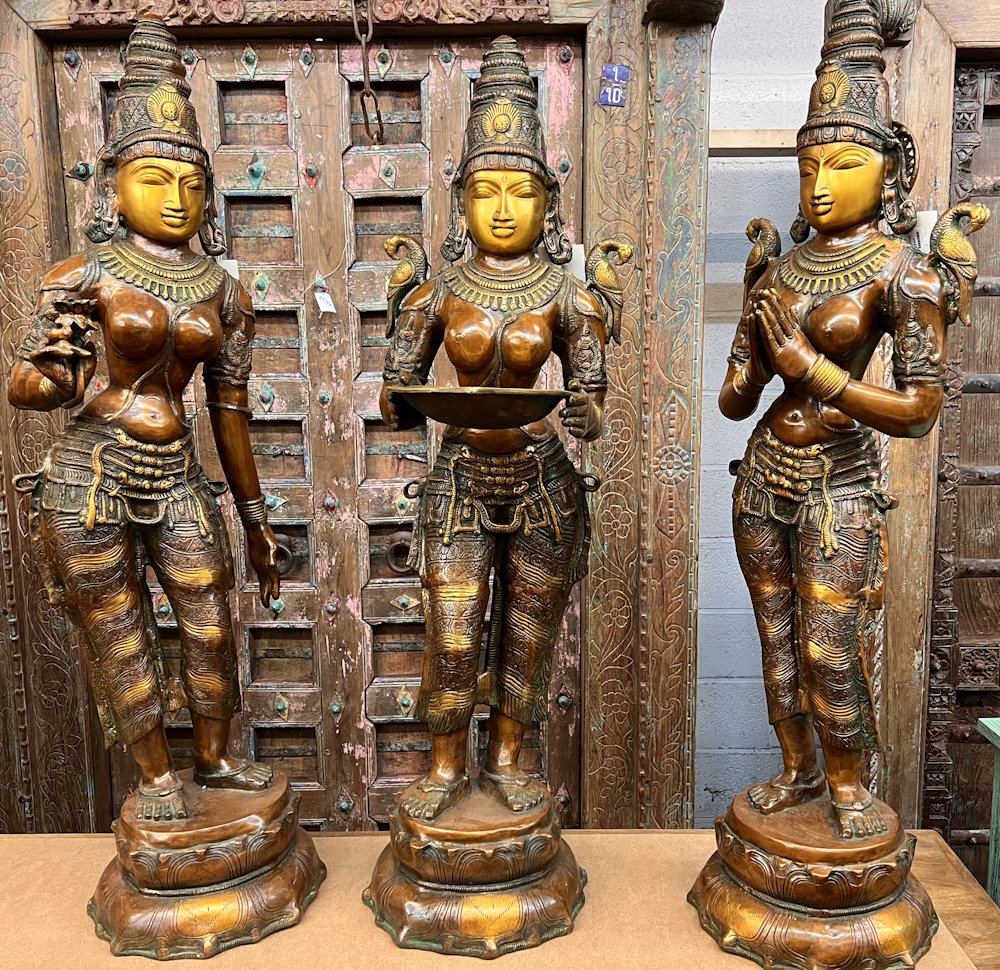 Lakshmi d'accueil Kamal ka Phul ht 108cm